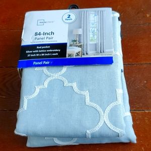 84 inch panel pair curtain farmhouse minimalist